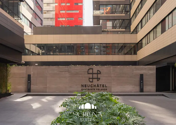 Apartment Elegant With Air Conditioning, Pool, Sauna, & Fitness Center In Polanco