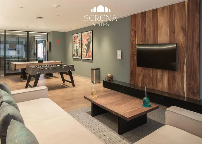 Apartment Elegant With Air Conditioning, Pool, Sauna, & Fitness Center In Polanco *
