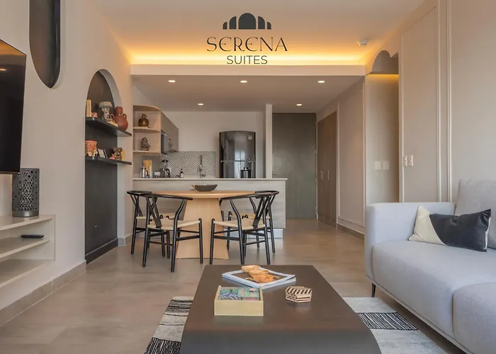 Apartment Elegant With Air Conditioning, Pool, Sauna, & Fitness Center In Polanco Mexico City