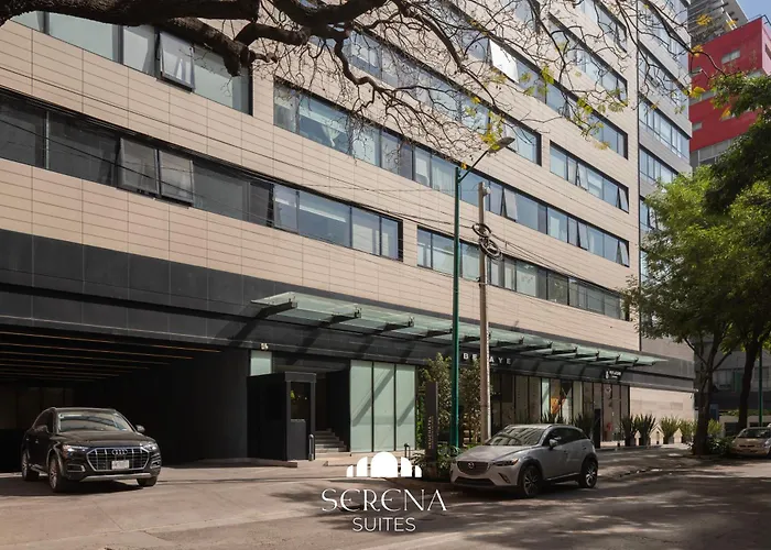Elegant With Air Conditioning, Pool, Sauna, & Fitness Center In Polanco Mexico City
